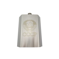 Wholesale High Quality Durable Using Custom Logo Metal Stainless Steel Wine Hip Flask