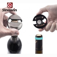 Customized  stainless steel manual wine bottle foil cutter