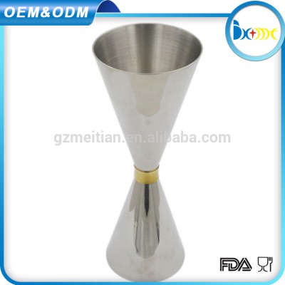 Factory direct price 30ml 60ml 90ml stainless steel bar measure jigger