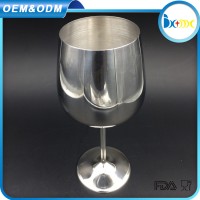 Wine accessories stainless steel unique shape martini glass