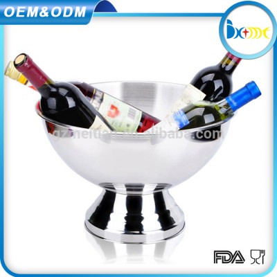 China supplier stainless steel champagne bowl cooler