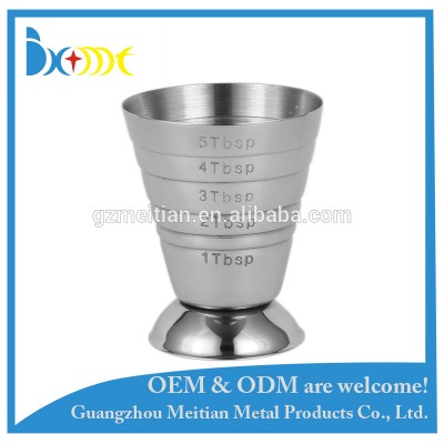 Stainless steel Multi Level Jigger with 75ml