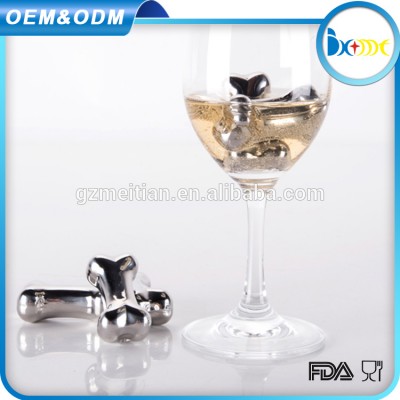 Bar accessories recyclable stainless steel ice cube