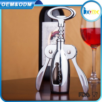 Wholesale price stainless steel corkscrew wine opener